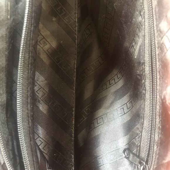 CUERO VACA Argentina Bag Vintage Tangerine Leather Snap Tubular Design 13” x 6” - Picture 6 of 10